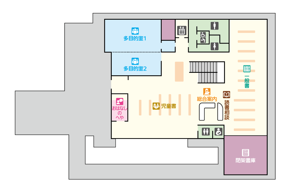 フロアマップ2F
